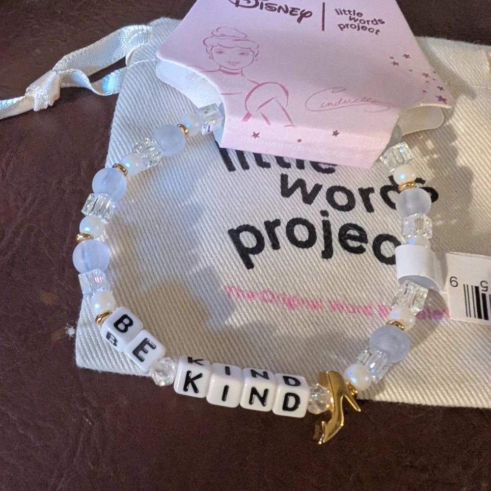 Disney Be Kind Bracelet with White and Gold Accents - Picture 2 of 5